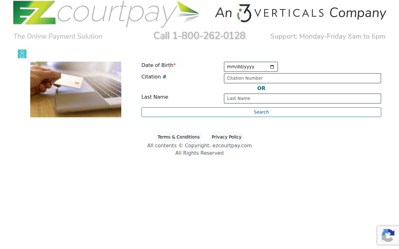 Dahlonega criminal records citation search in EZCourtPay